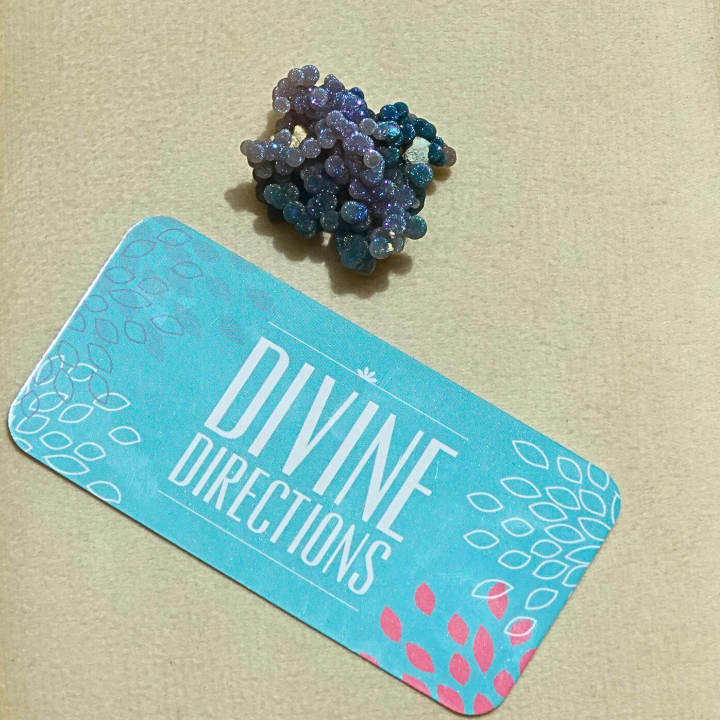 Aura Grape Agate + Divine Message